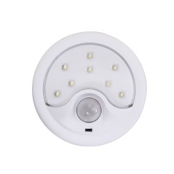 Detector Movimiento Portatil Con Luz Quitamiedos Angulo 120º