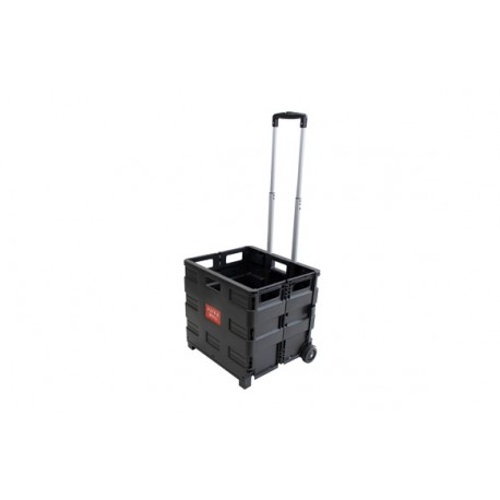 Carro Caja Plegable Negro 42 X 37 X 40,5 Cm Box Plus