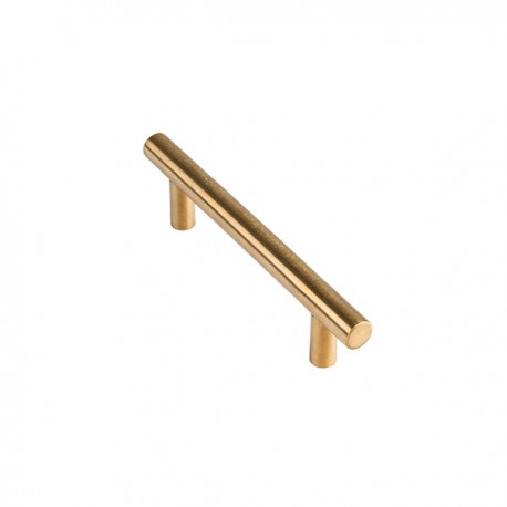 Tirador Inox Laton Vintage 96 Mm