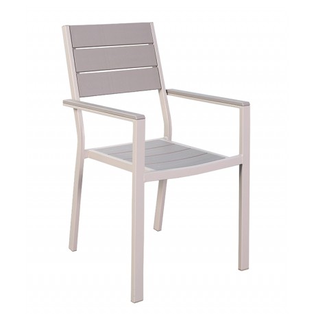 Sillon Acer/hdpe Genova 61.5x55.5x