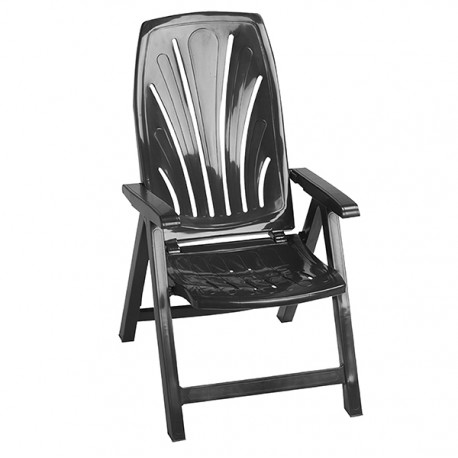 Sillon Resina 4p Antracita -