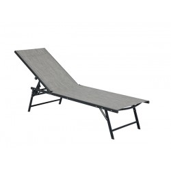 Tumbona Relax Acero 5p Gris