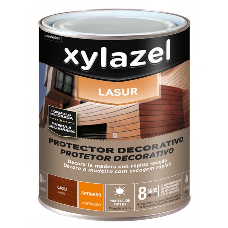 Protector Mad. Lasur Agua Sat Caoba 750 Ml