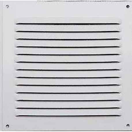 Rejilla 0,6 Mm Lacado Blanco 15x15 Cm