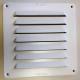 Rejilla Strong 1,5 Mm Con Mosquitera Blanco 15x15 Cm