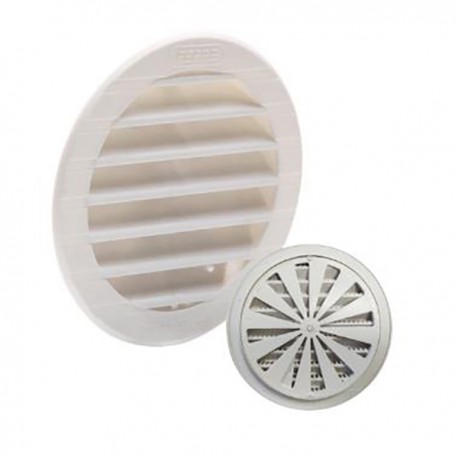 Rejilla Empotrar Abs Blanco + Mosquitera Vrac 11,8 Cm