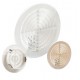 Rejilla Emp+clipsar Abs Blanco + Mosquitera Vrac 10-11 Cm