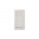 Rejilla Emp Shun C/pestaÑa + Marco Abs Blanco Vrac 13,3 X26