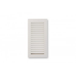 Rejilla Emp Shun C/pestaÑa + Marco Abs Blanco Vrac 13,3 X26