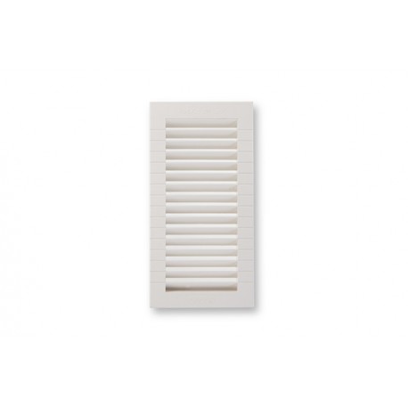 Rejilla Emp Shun C/pestaÑa + Marco Abs Blanco Vrac 13,3 X26