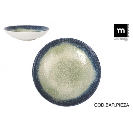 Plato Hondo Stoneware Olaf Monaco 21 Cm