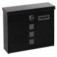 Buzon Exterior Acero Chance Negro -