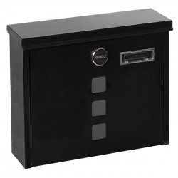 Buzon Exterior Acero Chance Negro -