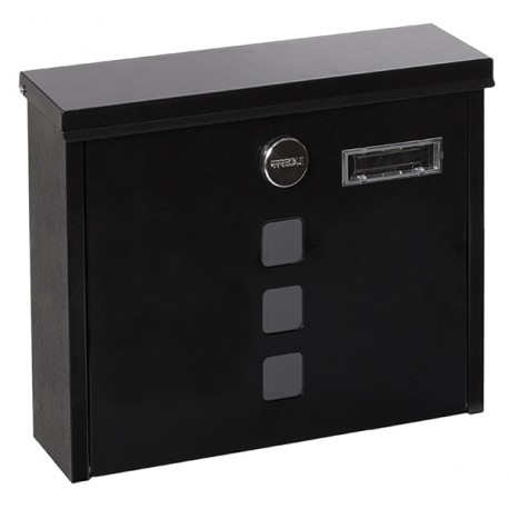 Buzon Exterior Acero Chance Negro -