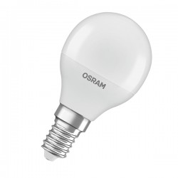 Lampara Led Esferica 840 E14 470lm 4000k Bn 4,9 W