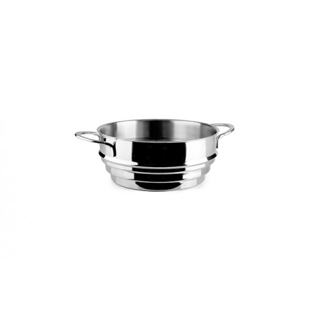 Cocedor Vapor Cestillo Inox Noah 20-22-24cm