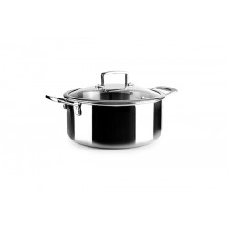Cacerola Inox+alum+inox Triply Natural 20 Cm