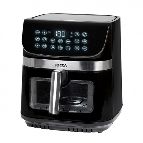 Freidora Aire Digital Doble Resistencia Y Ventana 9 L