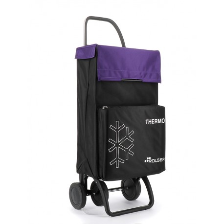 Carro Compra Termo Negro/malva -
