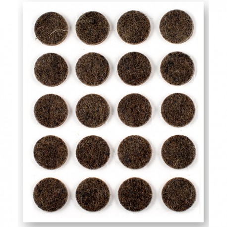 Fieltro Adhesivo Marron Bl10 16 Mm