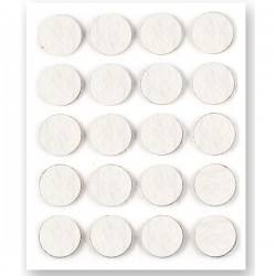 Fieltro Adhesivo Blanco Bl10 22 Mm