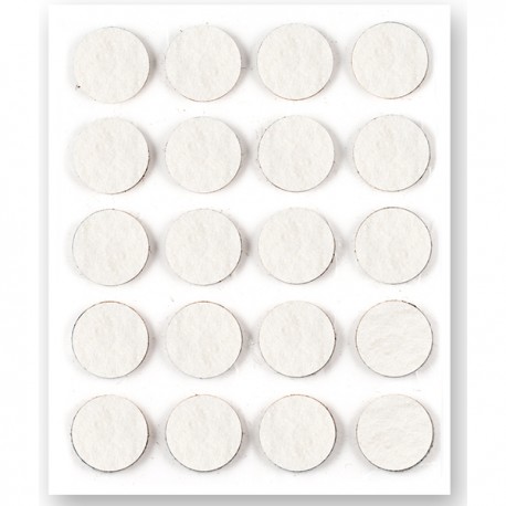 Fieltro Adhesivo Blanco Bl10 22 Mm