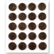 Fieltro Adhesivo Marron Bl10 22 Mm