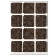 Fieltro Adhesivo Marron Bl10 25x25 Mm