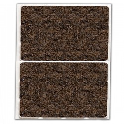 Fieltro Adhesivo Marron Bl10 50x100 Mm