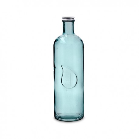 Botella Vidrio Maison Azul 1 L