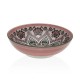 Ensaladera Porcelana Rosa Set-6 22,5 Cm