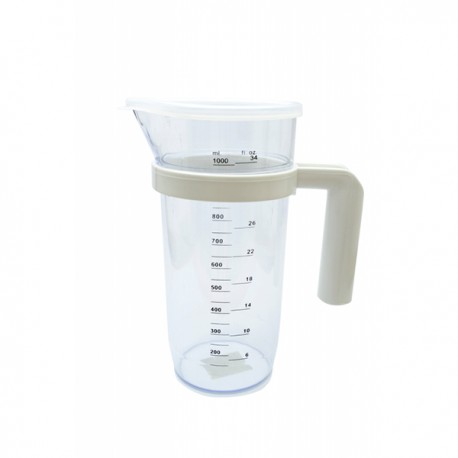Jarra Medidora Batidora Con Tapa 1 L