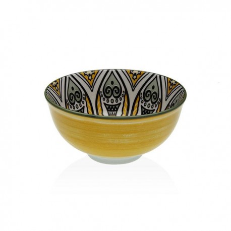 Bol Porcelana Amarillo Set-6 11,5 Cm