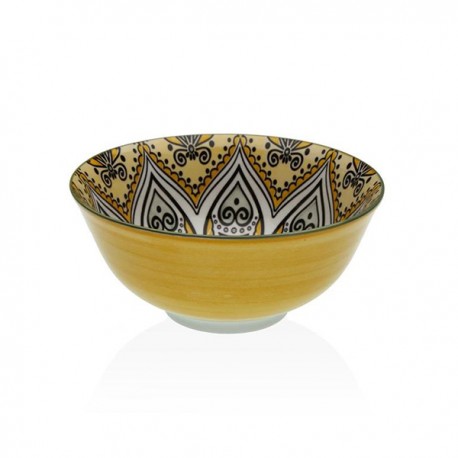 Bol Porcelana Amarillo Set-6 15,5 Cm