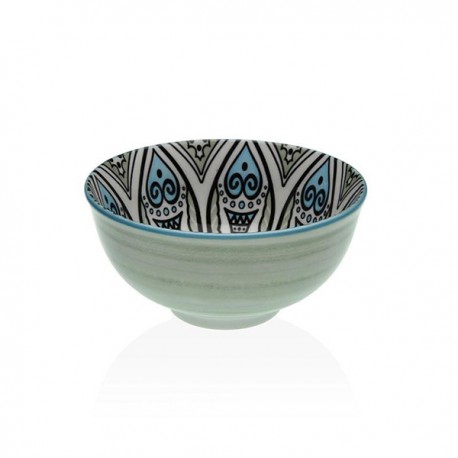 Bol Porcelana Verde Set-6 11,5 Cm