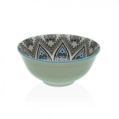 Bol Porcelana Verde Set-6 15,5 Cm
