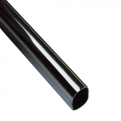 Tubo Armario Acero Ovalado Liso 2 Mt 2 M