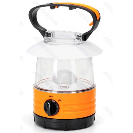 Lampara Camping Naranja 55lm 4 Pilas Aa 0,9 W