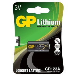 Pila Lithium Cylindrical Cr-123a Gp -