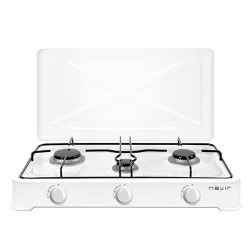 Cocina Gas 3 Fuegos C/tapa -