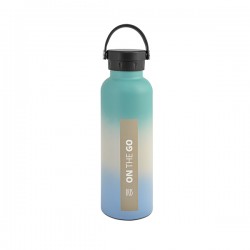 Botella Termo On The Go Azul Degradada 750 Ml