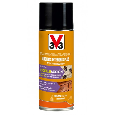 Matacarcomas Madera Interior Plus Spray 400 Ml