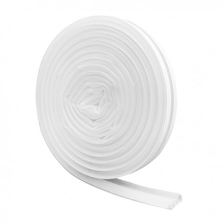 Burlete Transparente Silicona 6mx9 Mm