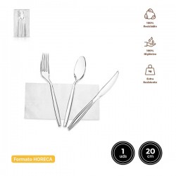 Set Cubiertos Ps Reut. +servilleta -