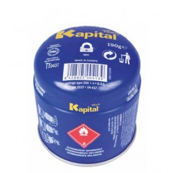 Cartucho Gas Perforable C/valvula 190 G