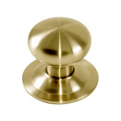 Pomo Puerta Pavonado Liso 70x80 Mm