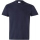 Camiseta Algodon M/corta Azul M T.l