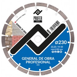 Disco General Obra 230x10mm