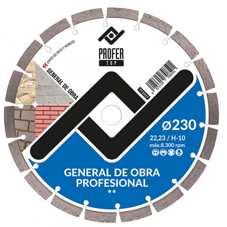 Disco General Obra 230x10mm