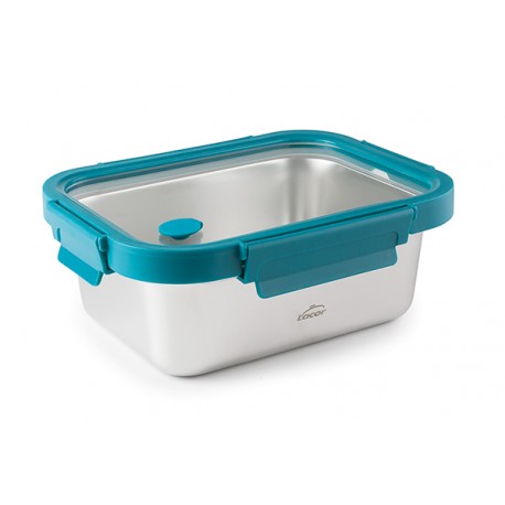 Hermetico Inox T/cristal Etern Rectang 480 Ml